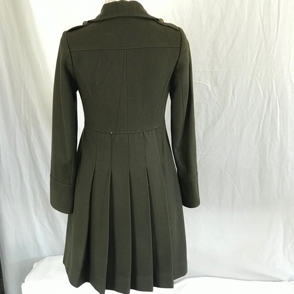 Kenneth Cole Reaction Jackets & Blazers - KENNETH COLE Wool Pleated Tapered Waist Coat